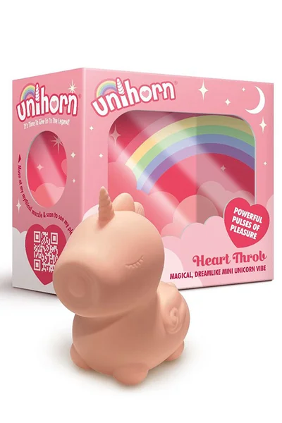 Unihorn Heart Throb 3.75" Unicorn Clitoral Vibrator — image 4 of 6