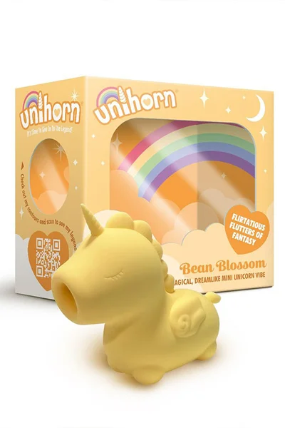 Unihorn Bean Blossom 3.75" Unicorn Clitoral Vibrator — image 4 of 6