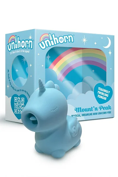 Unihorn Mount'n Peak 3.75" Unicorn Clitoral Vibrator — image 4 of 6