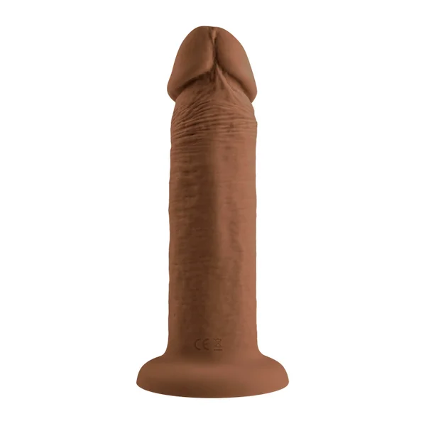 6 Inch Girthy Vibrating Dong - Dark — image 11 of 13