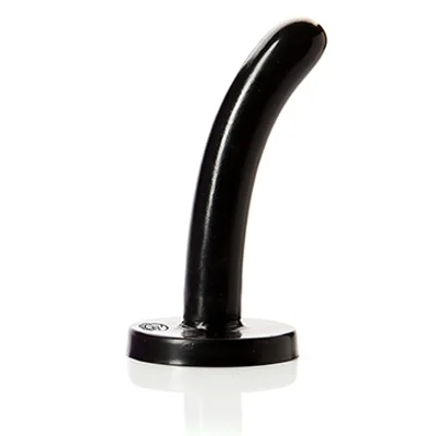 Tantus Silk Silicone Dildo Small Black