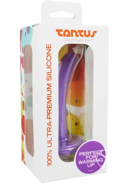 Tantus - Silk Silicone Dildo - Small - Lavender — image 2 of 4