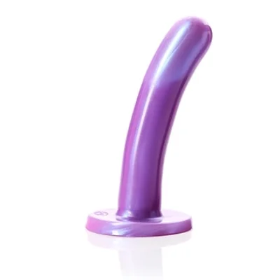 Tantus Silk Silicone Dildo Medium Lavender