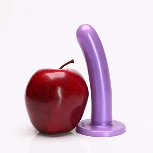 Tantus - Silk Silicone Dildo - Medium - Lavender — image 3 of 6