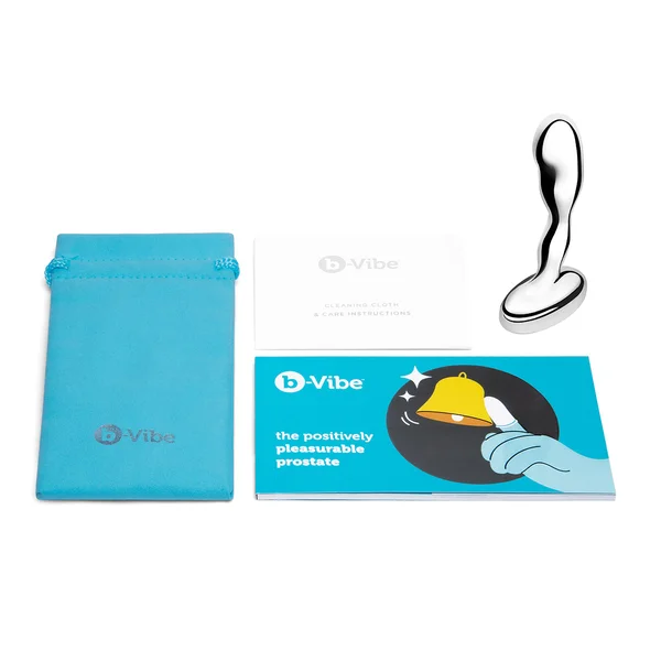 B-Vibe Stainless Steel Prostate Plug — image 25 of 25