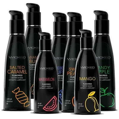 Wicked Flavored Water Based Edible Lubricant
