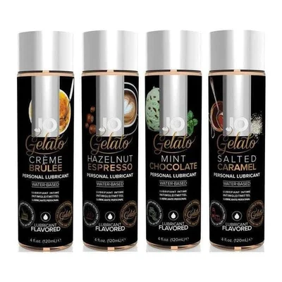 System Jo Gelato Flavored Water Based Dessert Lube 4 oz