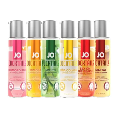 System Jo Cocktails Water Based Flavored Lubricant 2 oz