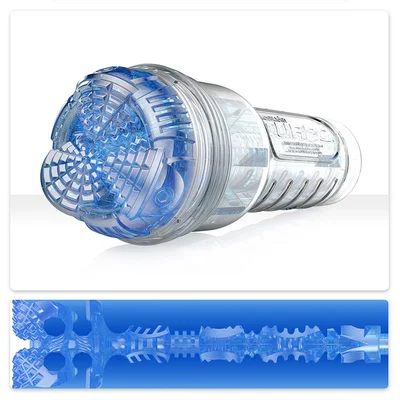 Fleshlight Turbo Core Blue Ice Masturbator Oral Sex Simulator