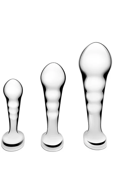 B-Vibe 3 Piece Stainless Steel P Spot Training Set — image 8 of 12