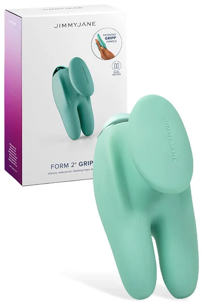 JimmyJane Form 2 Gripp 3.8" Clitoral Vibe with Finger Holder — image 13 of 18