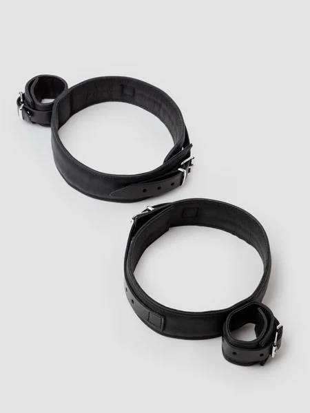 DOMINIX Deluxe Premium Leather Wrist to Thigh Restraint — image 5 of 5