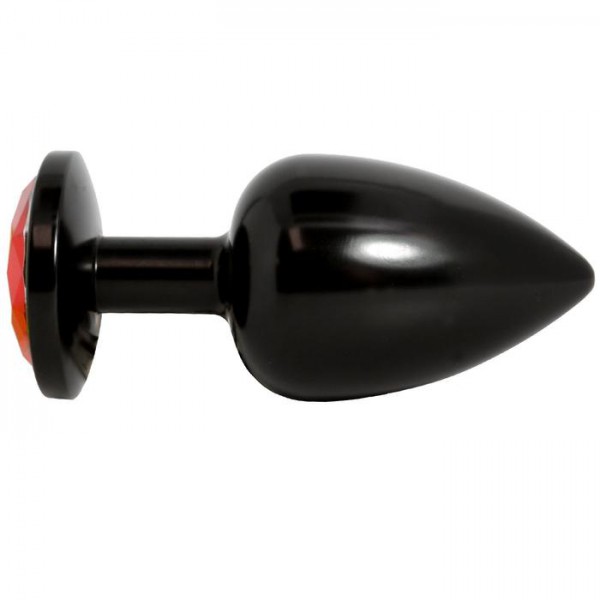 Jeweled Aluminum Anal Plug - Great for Temperature Play!