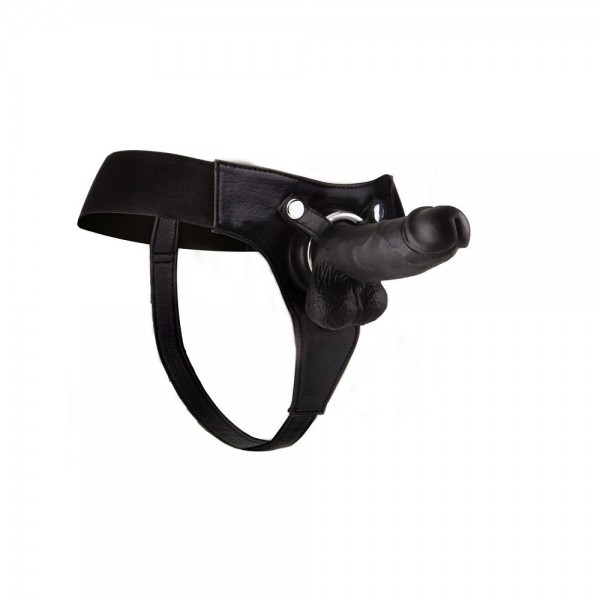 Shots - Ouch! Realistic 8 inch Strap-On