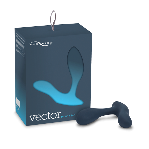 We-Vibe Vector Custom-Fit 3.9" Prostate Massager With Remote & App