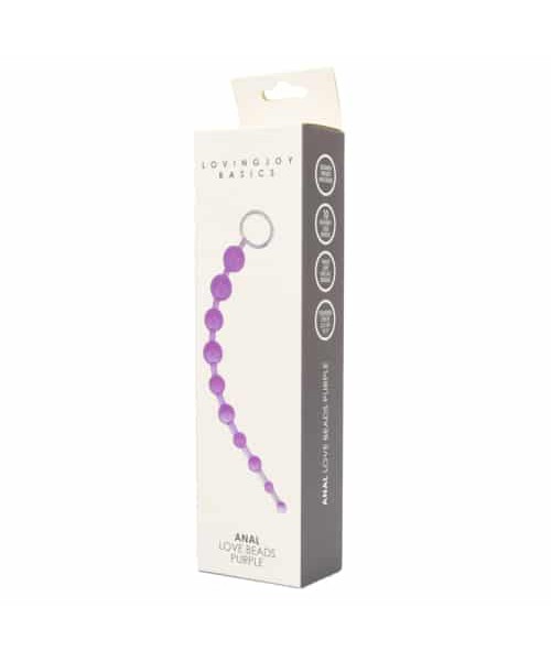 Loving Joy Anal Love Beads Purple — image 4 of 4