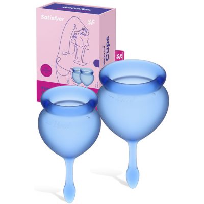 Satisfyer Feel Good Silicone Menstrual Cups 2 Pce