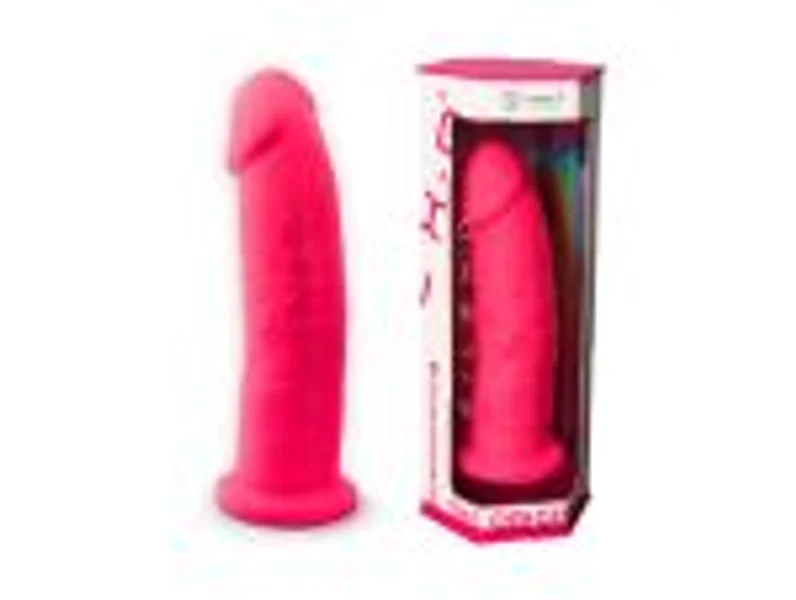 Silexd Model 2 (9") Pink High-Quality Super Soft Silicone Dildo — image 4 of 5