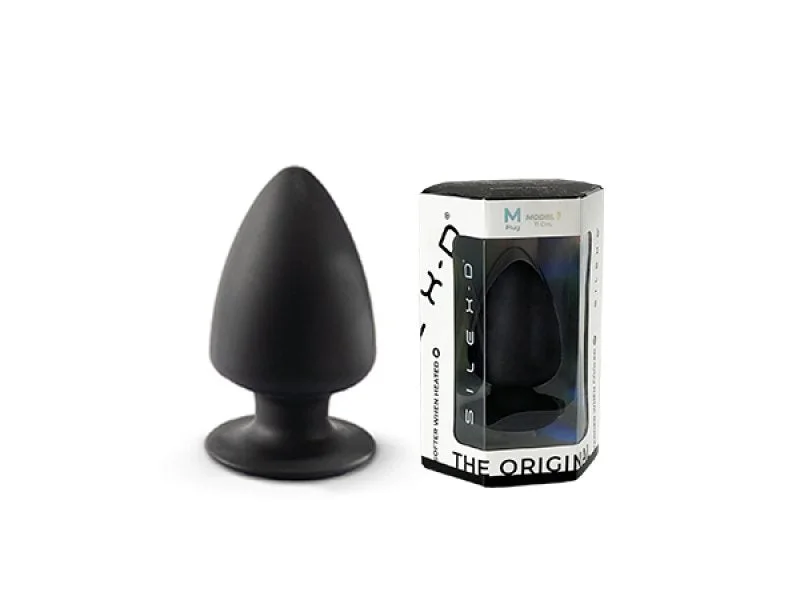 Silexd Anal Plug Model 1 Medium Black — image 4 of 4