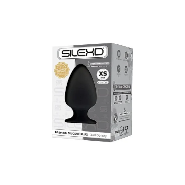 Silexd Anal Plug Model 1 Extra Small Black — image 4 of 4