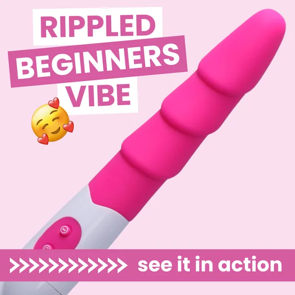 Rippled Silicone Vibrator For Beginners — image 7 of 7