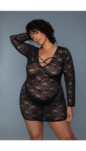 Lynn Sheer Lace Chemise — image 19 of 24