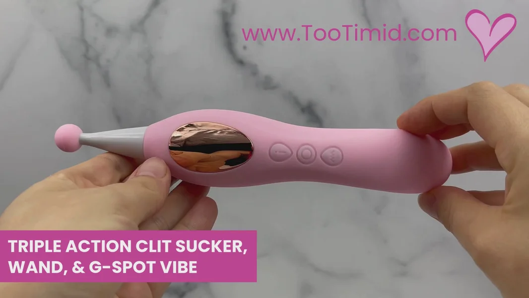 Clit Sucker, G-Spot, & Clitoral Vibrating Wand — image 20 of 21