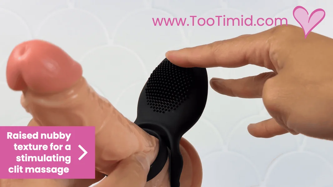 Wireless Clit Tickling Couple's Dual Ring Erection Enhancer — image 8 of 15