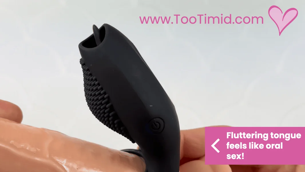 Wireless Clit Tickling Couple's Dual Ring Erection Enhancer — image 6 of 15