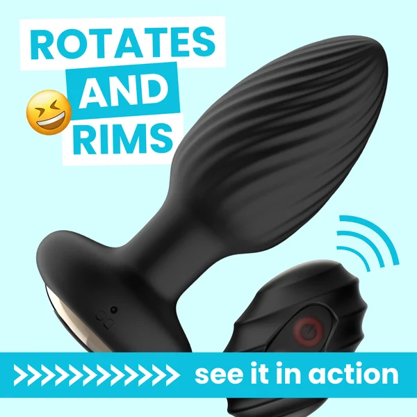 Wireless Rotating & Rim Job Anal Plug — image 9 of 22