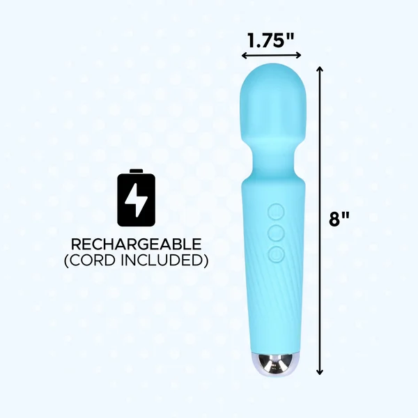 High-Power Silicone Wand Vibrator (Intense Vibrations!) — image 16 of 23