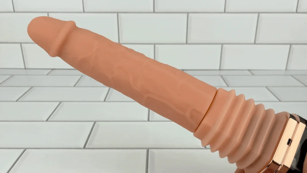 (NEW Pull 1 for MKTG) Thrusting Dildo w/ Base — image 2 of 13