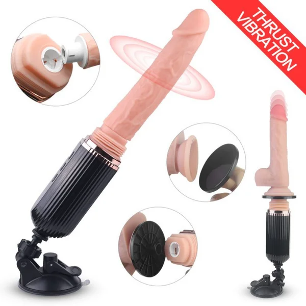 (NEW Pull 1 for MKTG) Thrusting Dildo w/ Base — image 5 of 13