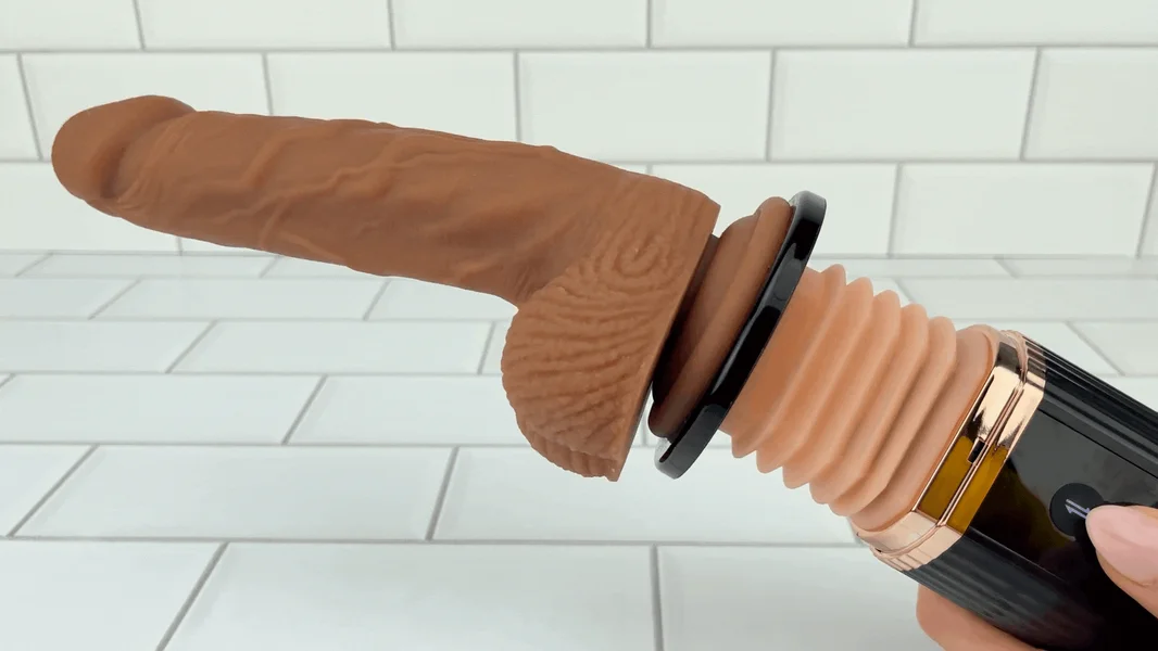 (NEW Pull 1 for MKTG) Thrusting Dildo w/ Base — image 13 of 13