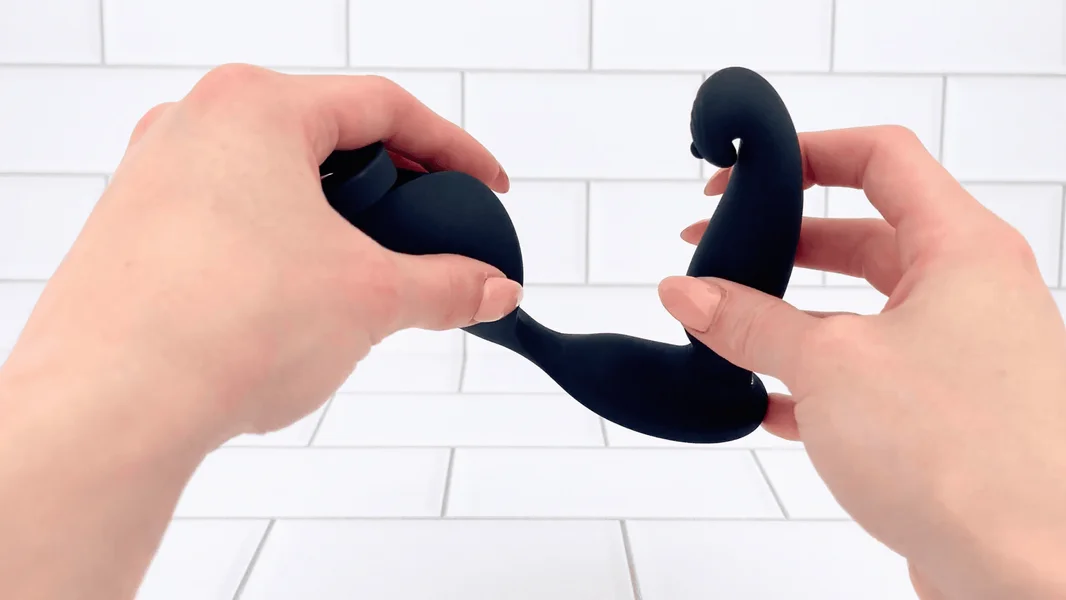 (NEW Pull 1 for MKTG) Vibrating Cock Ring + P-Spot Stimulator — image 2 of 23
