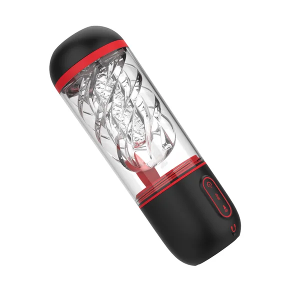 (NEW Pull 1 for MKTG) Vibrating/Sucking Masturbator w/ Voice Mode — image 10 of 15