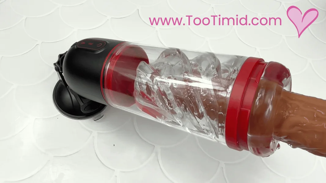 (NEW Pull 1 for MKTG) Vibrating/Sucking Masturbator w/ Voice Mode — image 12 of 15