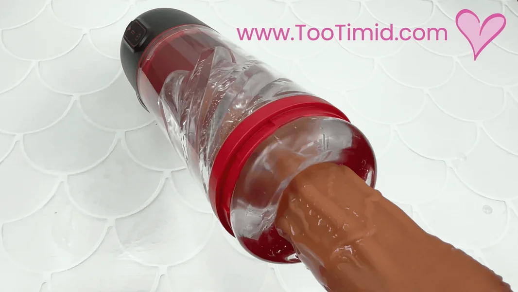 (NEW Pull 1 for MKTG) Vibrating/Sucking Masturbator w/ Voice Mode — image 8 of 15