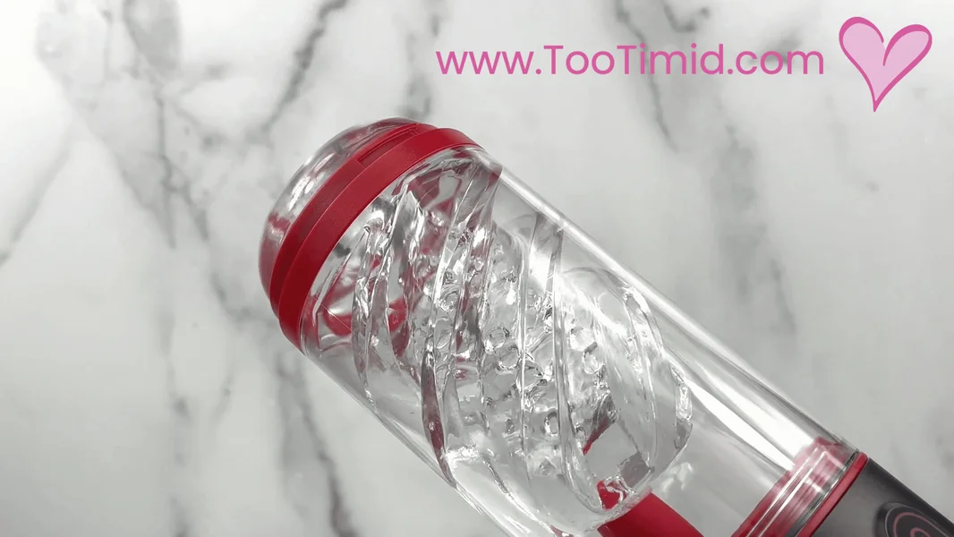 (NEW Pull 1 for MKTG) Vibrating/Sucking Masturbator w/ Voice Mode — image 5 of 15