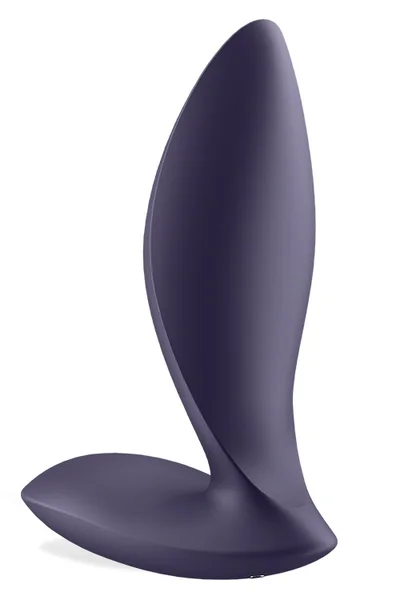 Satisfyer Power Plug 4.5" Vibrating Butt Plug with Connect App Control — image 11 of 12