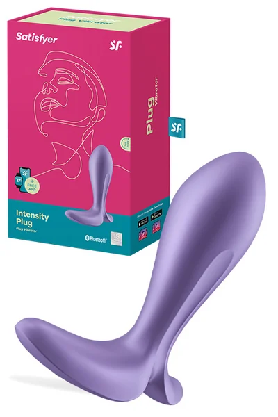 Satisfyer Intensity Plug 4.4" Vibrating Butt Plug with Connect App Control — image 19 of 24
