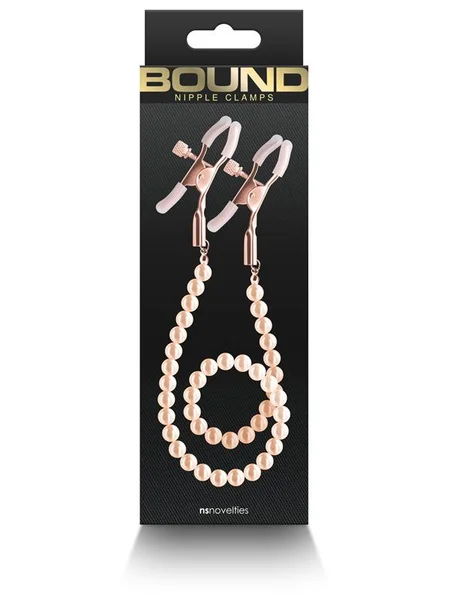 Bound - Nipple Clamps - Dc1 - Rose Gold — image 8 of 9