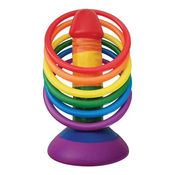 Hott Products Rainbow Pecker Party Ring Toss — image 3 of 4