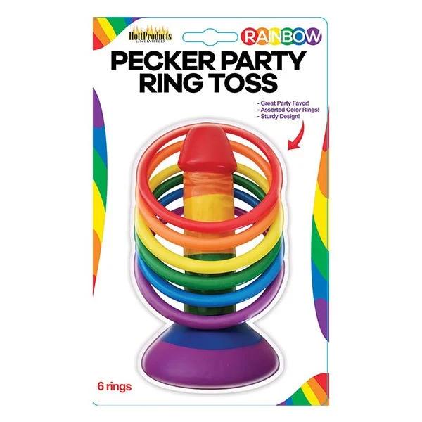 Hott Products Rainbow Pecker Party Ring Toss — image 4 of 4