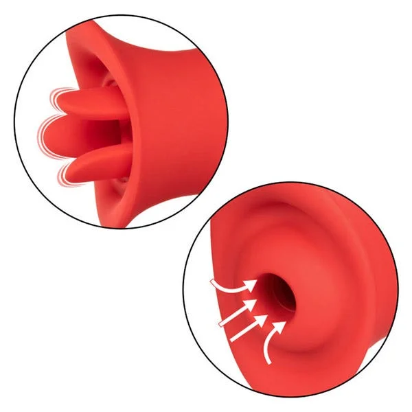 French Kiss Suck & Play Vibrating Interchangeable Set with Triple Tongue Teaser — image 18 of 18