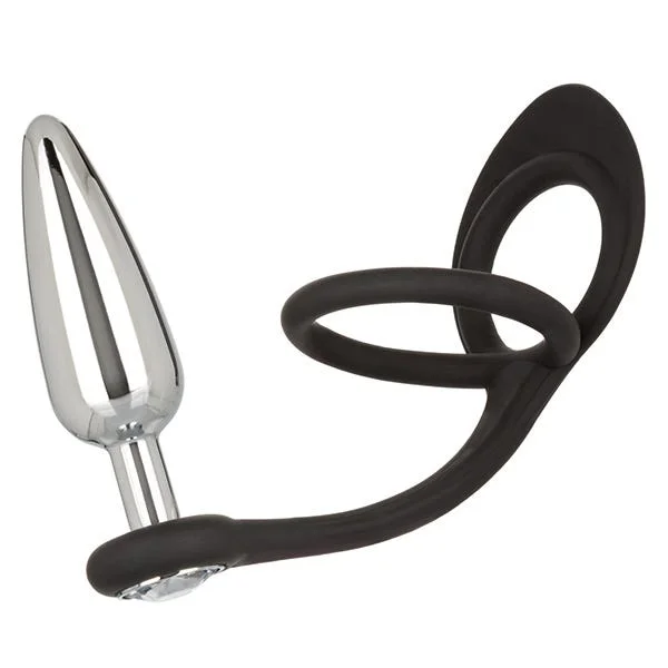 CalExotics Star-F Sparkling Gem Slim Butt Plug and Dual Penis Enhance — image 11 of 19