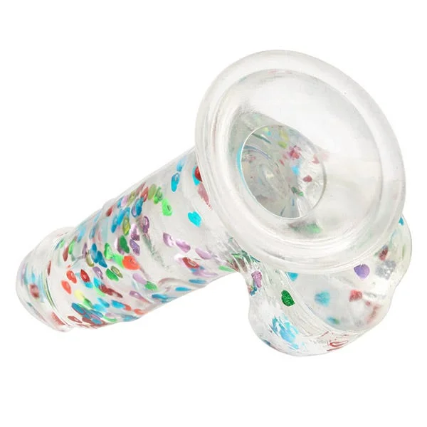 Naughty Bits Heart-Filled Suction Cup Dildo — image 14 of 14