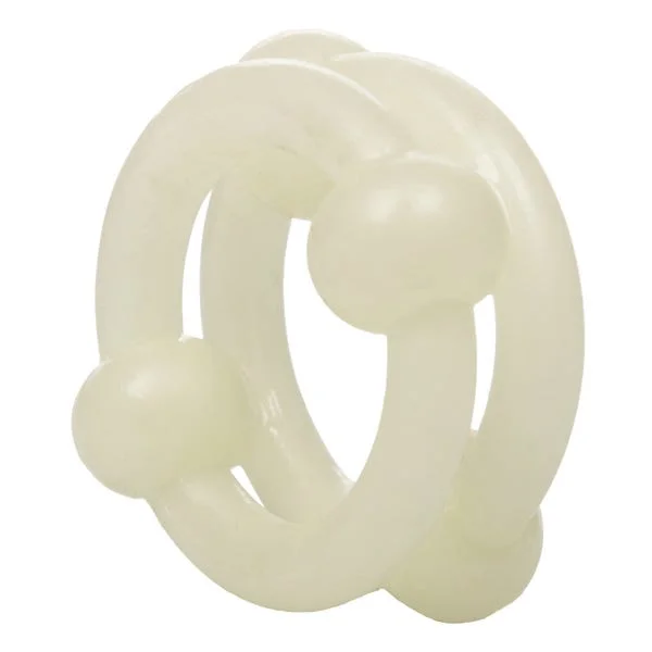 CalExotics Glow In The Dark Island Double Stacker Cock Rings — image 8 of 8