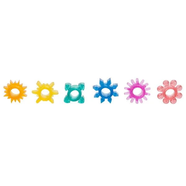 Senso 6-Pak Cock Ring Set — image 9 of 16