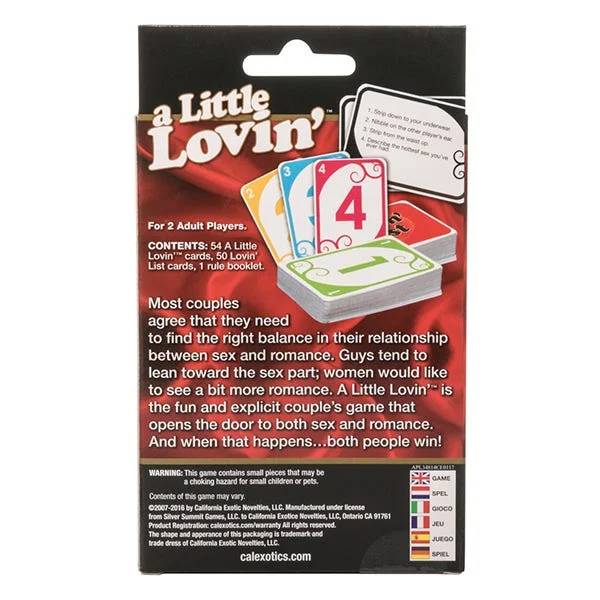 CalExotics A Little Lovin' Couple's Card Game — image 4 of 4